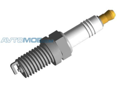 Свеча зажигания (1 электрод) A113707110BA Chery (фото №1)