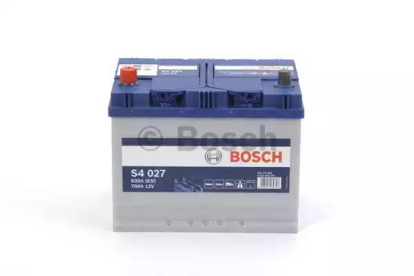 Аккумуляторная батарея "S4 Silver", 12в 70а/ч 630А п.т., п.п., ев. кл. 0092S40270 Bosch (фото №2)