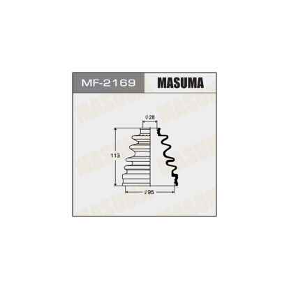 Пыльник шруса наружного!\ toyota camry 2.0 89-92/ hi-ace/ hi-lux MF2169 Masuma (фото №1)