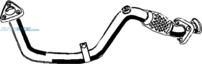 Труба приемная 03069 Asmet (фото №1)