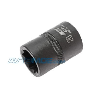 Головка для болтов крепления продольных рычагов задней подвески HONDA CR-V 10-гранная 1/2"х20мм JTC JTC4731 JTC (фото №1)