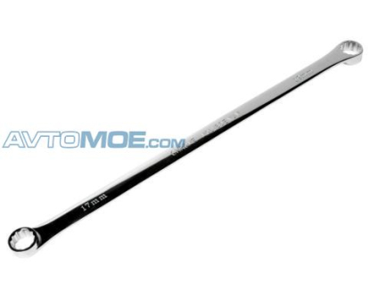 Ключ накидной удлиненный прямой 12-гранный 17х19мм, длина 407мм JTC /1/50 JTC3222 JTC (фото №1)