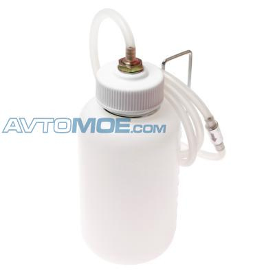 Приспособление для удаления (прокачки) тормозной жидкости, емкость 1л, длина трубки 1300мм JTC /1 JTC4829 JTC (фото №1)