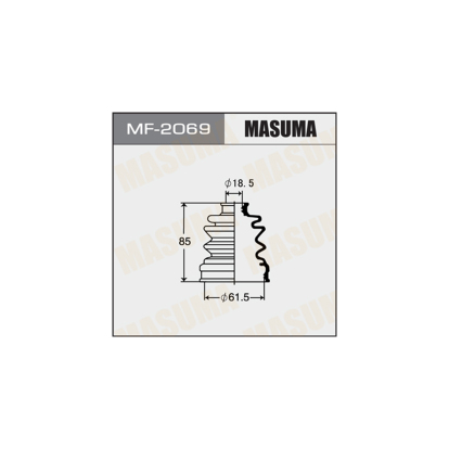 Пыльник шруса внутренний MF2069 Masuma (фото №1)